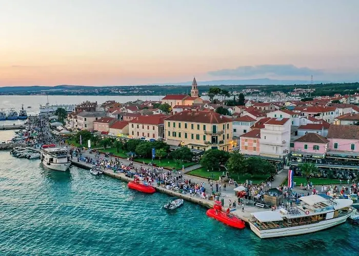 Апартаменты Luna In Biograd Center *